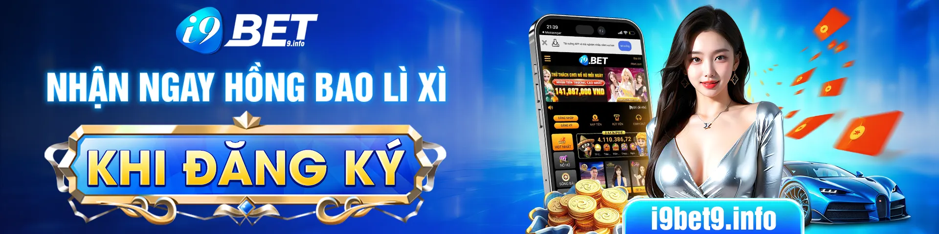 Nhận ngay hồng bao lì xì i9bet